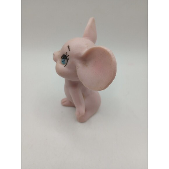 Vintage Brinns Pink Mouse Figurine Japan Pittsburg Pennsylvania Porcelain Bisque - Picture 3 of 8